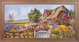 57139.52.86 "Деревенский пейзаж" 80х40 см "Атекс" г. Пермь