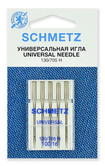 "Schmetz" универсальные 130/705H №100 5 шт "Атекс" г. Пермь