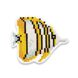 "ФРЕЯ" ALVM-040 Кристальная мозаика (алмазная вышивка) магнит "Рыбка" 9 х 7.5 см "Атекс" г. Пермь