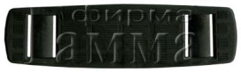 "GAMMA" SP02 накладка на ремень сумки 1" (25мм) 100шт ЧЕРНЫЙ "Атекс" г. Пермь