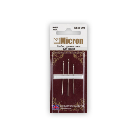 "Micron" набор игл для кожи KSM-901 блистер 3 шт 3/7 "Атекс" г. Пермь