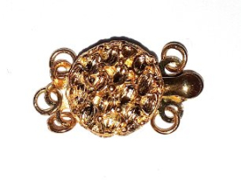 Застежки для бус волны для 3 нитей "Атекс" г. Пермь