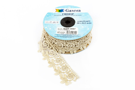 Гипюр  40мм 10м ± 0.2 Турция "GAMMA" GGM-4007 "Атекс" г. Пермь