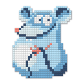 "ФРЕЯ" ALVM-003 Кристальная мозаика (алмазная вышивка) магнит "Мышонок" 6.5 х 8 см "Атекс" г. Пермь