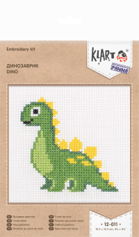 12-011 "Динозаврик" 10.5 x 10.5 см "Атекс" г. Пермь