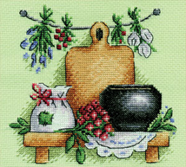 Н-0516 "Целебные травы" 14х14 см "Атекс" г. Пермь