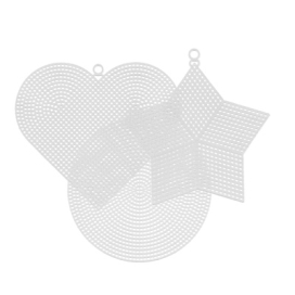 Канва KPL-08 "Gamma" пластиковая АССОРТИ 100 % полиэтилен 3 шт "Атекс" г. Пермь