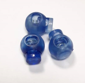 Зажимы "Шар" прозрачный 50шт "Атекс" г. Пермь