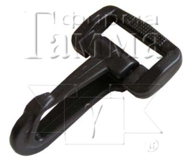 "GAMMA" GHA001 карабин 1,0" (25мм) 100шт ЧЕРНЫЙ "Атекс" г. Пермь