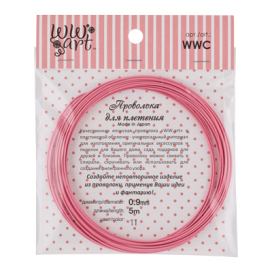 "WW-art" Проволока для плетения WWC-0.9 d 0.9 мм 5 м "Атекс" г. Пермь