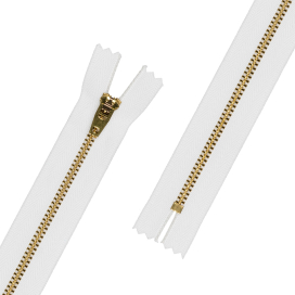 Молнии молнии джинсовые jin 4l 18см под латунь № 1 тип 4 10шт "gamma" "Атекс" г. Пермь