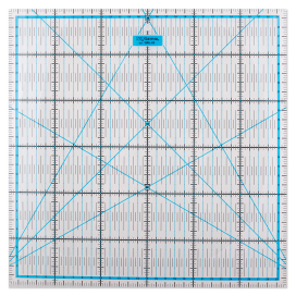 "Gamma" Линейка для пэчворка QRL-03 30x30 см пластик "Атекс" г. Пермь