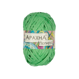 Пряжа ARACHNA "Papyrus" 100% целлюлоза 40 г ± 3 г 50 м ± 4 м "Атекс" г. Пермь