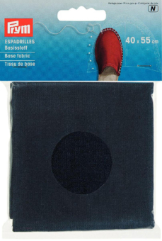 932402 Материал для верха эспадрилей, чернильный, 40*55 cм, Prym  "Атекс" г. Пермь