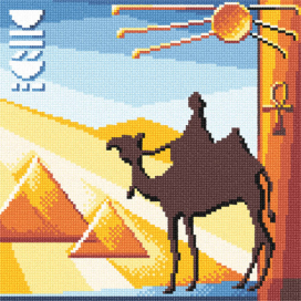 Ф-0148 "Египет" 21.5х21.5 см "Атекс" г. Пермь