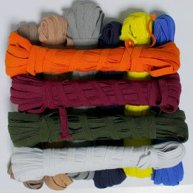 Лента эластичная  8мм 10м х 10шт НП АССОРТИ "Атекс" г. Пермь