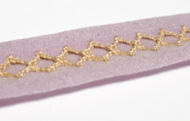 Тесьма декоративная велюр 1280 20мм 9,1м "Атекс" г. Пермь