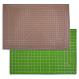 "Gamma" Мат для резки двустор. DKD-03 45х30 см формат А3/бежевый/салатовый "Атекс" г. Пермь