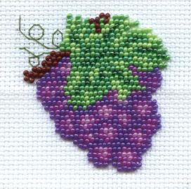 бисером 8-067 "Виноградик" 6x6 см "Атекс" г. Пермь