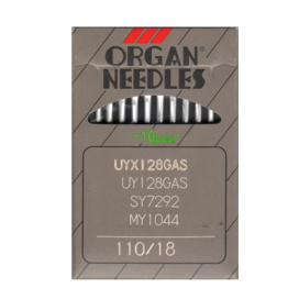 Иглы для пром. шв. машин "ORGAN" UY x 128 GAS 10 шт "Атекс" г. Пермь