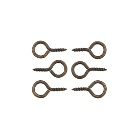 "Промысел" WF-038 Фурнитура для декоративной отделки "подвес" 2.2х1.1 см 6 шт "Атекс" г. Пермь
