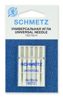 "Schmetz" универсальные 130/705H №80 5 шт "Атекс" г. Пермь