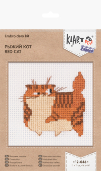 12-046 "Рыжий кот" 11 х 11 см "Атекс" г. Пермь
