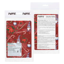 Ткань для пэчворка PEPPY НОВОГОДНЯЯ СКАЗКА ФАСОВКА 50 х 50 см 135 г/кв.м ± 5 100% хлопок "Атекс" г. Пермь