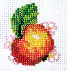 бисером 7-108 "Яблочко" 5х6 см "Атекс" г. Пермь