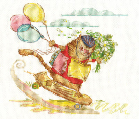 ВК-1033 "Спешу к тебе" 21х20 см "Атекс" г. Пермь