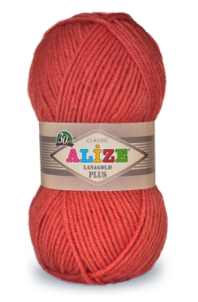 Пряжа ALIZE "LANAGOLD PLUS" 49% шерсть,51%акрил "Атекс" г. Пермь
