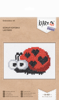 8-431 "Божья коровка" 10 x 7.5 см "Атекс" г. Пермь