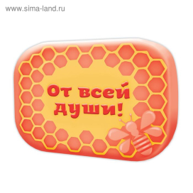 Формочка для мыловарения "От всей души!" "Атекс" г. Пермь