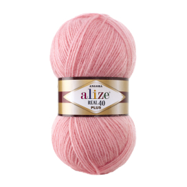 Пряжа ALIZE "ANGORA REAL 40 PLUS " 40% ангора, 60% акрил "Атекс" г. Пермь