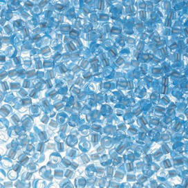 Бисер круглый 50г 10/0 TERRA PEARL 38236/331-19001 голубой прозрачный Preciosa  Чехия "Атекс" г. Пермь