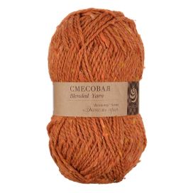 Пряжа Пехорская "Смесовая" 70% акрил, 30% шерсть, 200 г, 200 м "Атекс" г. Пермь