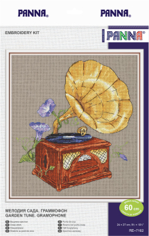 RE-7162 "Мелодия сада. Граммофон" 24 x 27 см "Атекс" г. Пермь