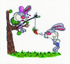 8-079 "Ловля на живца" 18 x 16 см "Атекс" г. Пермь