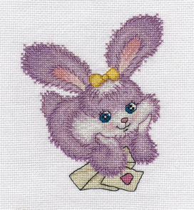 8-192 "Зайка с письмом" "Атекс" г. Пермь