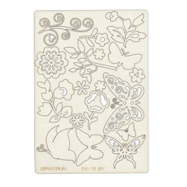 "Mr.Painter" CHI-10 Чипборд 11,5 х 16,5 см "Атекс" г. Пермь