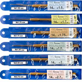 "GAMMA" Крючок с пласт.ручкой HP 14 см "Атекс" г. Пермь