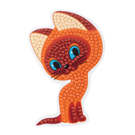 Кристальная (алмазная) мозаика "ФРЕЯ" CMF-ALVM-094  магнит "Котёнок Гав" 7 х 10 см "Атекс" г. Пермь