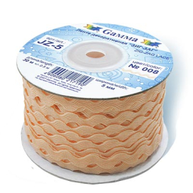 Вьюнчик "ЗИГ-ЗАГ"  5 мм 30 м JZ-5 "Gamma" "Атекс" г. Пермь