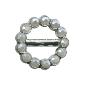 MP 003 Пряжка с стразами "Micron" 20х20мм СК "Атекс" г. Пермь