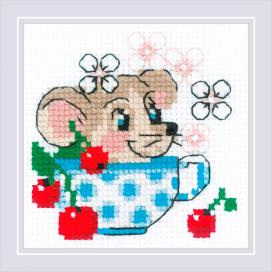 Набор для вышивания "RIOLIS" 1837 "День варенья" 10 х 10 см "Атекс" г. Пермь