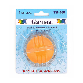 "GAMMA" TB-050 Воск для ниток в блистере "Атекс" г. Пермь