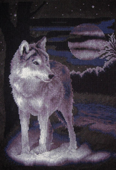 Ж-0462 "Белый волк" 24.5x36 см "Атекс" г. Пермь