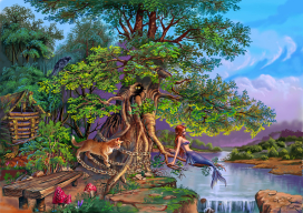 "ФРЕЯ" Пазл 1500 элемент "Атекс" г. Пермь