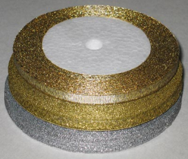 Лента GOLD/SILVER  6мм 1/4д 23м "Атекс" г. Пермь