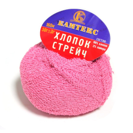 Пряжа Камтекс "Хлопок-стрейч", 50 г "Атекс" г. Пермь